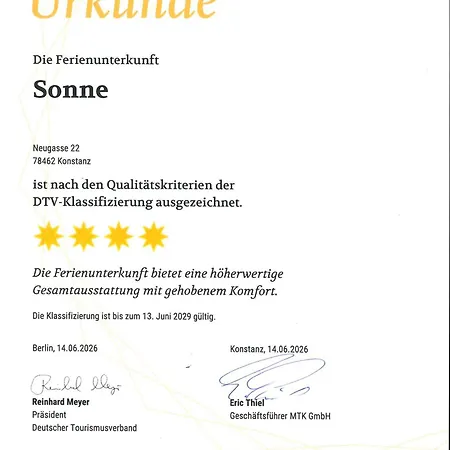 דירה Sonne